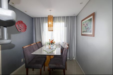 Sala  de apartamento à venda com 3 quartos, 110m² em Vila Lutécia, Santo André