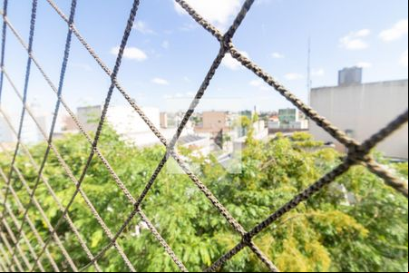 Vista da  Sala de apartamento à venda com 3 quartos, 110m² em Vila Lutécia, Santo André