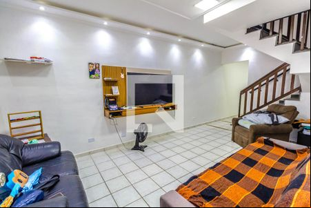 Sala de casa para alugar com 3 quartos, 150m² em Canto do Forte, Praia Grande