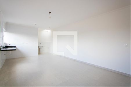 Sala/Cozinha de kitnet/studio para alugar com 1 quarto, 39m² em Jardim Bom Pastor, Santo André