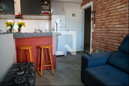 Sala de apartamento para alugar com 2 quartos, 46m² em Bom Retiro, São Paulo