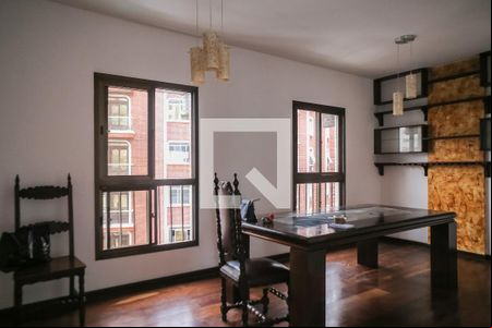 Sala de apartamento para alugar com 3 quartos, 253m² em Ponta da Praia, Santos