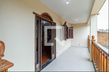 Varanda da sala 1 de casa para alugar com 5 quartos, 400m² em Etelvina Carneiro, Belo Horizonte