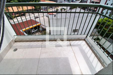 Varanda da Sala de kitnet/studio à venda com 1 quarto, 40m² em Vila Andrade, São Paulo