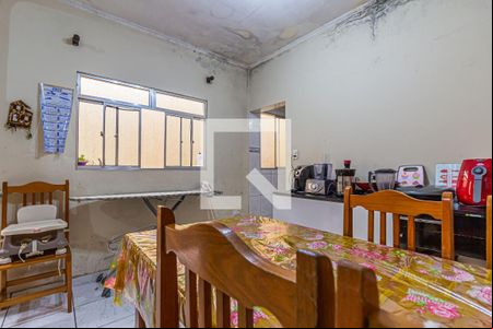 Sala de Jantar de casa à venda com 3 quartos, 125m² em Parque João Ramalho, Santo André