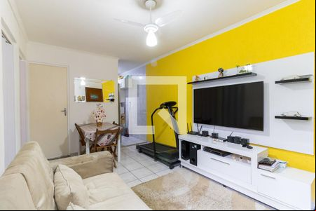 Sala  de apartamento à venda com 2 quartos, 62m² em Vila Caraguatá, São Paulo
