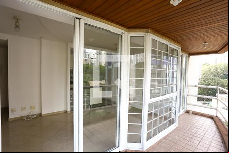 Varanda da Sala de apartamento para alugar com 1 quarto, 48m² em Jardim Londrina, São Paulo
