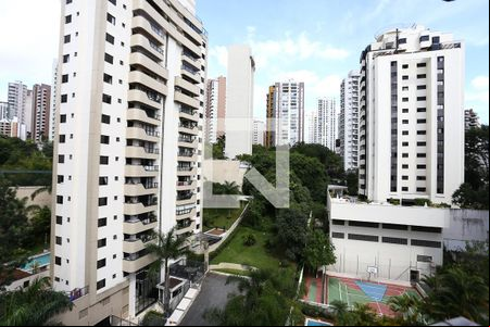 Varanda da Sala vista de apartamento para alugar com 1 quarto, 48m² em Jardim Londrina, São Paulo