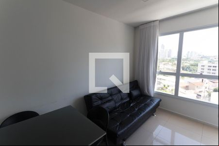 Sala de kitnet/studio para alugar com 1 quarto, 34m² em Jardim Goiás, Goiânia