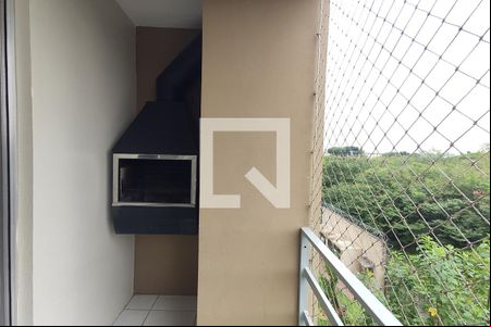 churrasqueira da Sacada de apartamento à venda com 2 quartos, 60m² em São Miguel, São Leopoldo