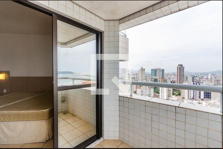 Varanda de apartamento para alugar com 2 quartos, 65m² em Boqueirão, Santos