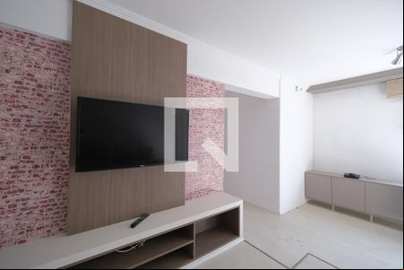 Sala de apartamento para alugar com 1 quarto, 42m² em Centro, Curitiba