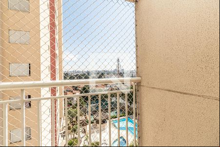 Varanda da Sala de apartamento para alugar com 2 quartos, 65m² em Barcelona, São Caetano do Sul