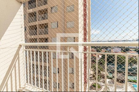Varanda da Sala de apartamento para alugar com 2 quartos, 65m² em Barcelona, São Caetano do Sul
