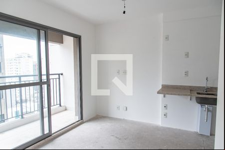Sala/quarto de kitnet/studio para alugar com 1 quarto, 25m² em Planalto Paulista, São Paulo
