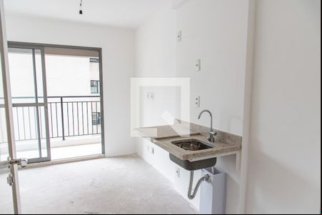 Cozinha de kitnet/studio para alugar com 1 quarto, 25m² em Planalto Paulista, São Paulo