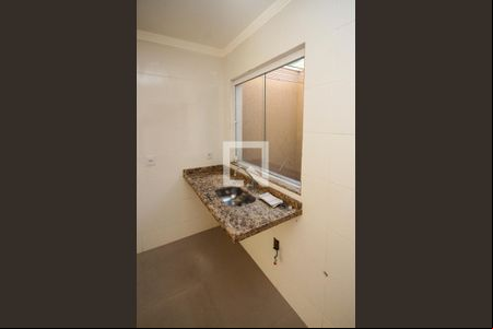 Cozinha de casa de condomínio para alugar com 2 quartos, 53m² em Chácara Belenzinho, São Paulo