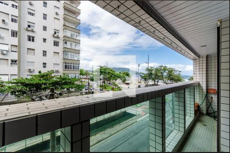 Varanda de apartamento para alugar com 2 quartos, 78m² em Boqueirão, Santos
