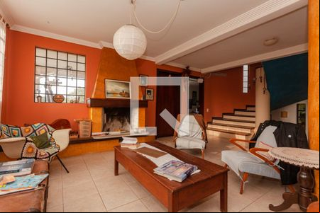 Sala de casa para alugar com 5 quartos, 460m² em Boa Vista, Curitiba