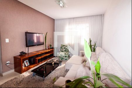 Sala de apartamento à venda com 2 quartos, 100m² em Paquetá, Belo Horizonte