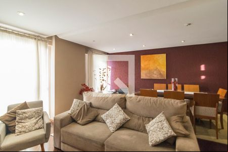Sala de apartamento à venda com 3 quartos, 137m² em Parque das Nações, Santo André