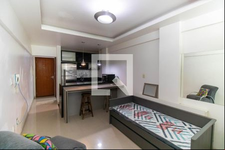 Sala de apartamento à venda com 1 quarto, 40m² em Itaipu, Niterói