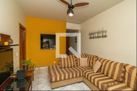 Sala de apartamento à venda com 2 quartos, 60m² em Moneró, Rio de Janeiro
