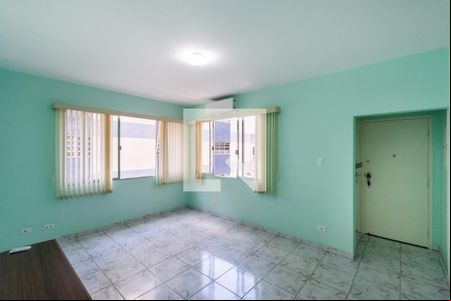 Sala de apartamento para alugar com 1 quarto, 60m² em José Menino, Santos