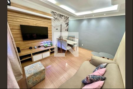 Sala de apartamento à venda com 2 quartos, 60m² em Manacás, Belo Horizonte