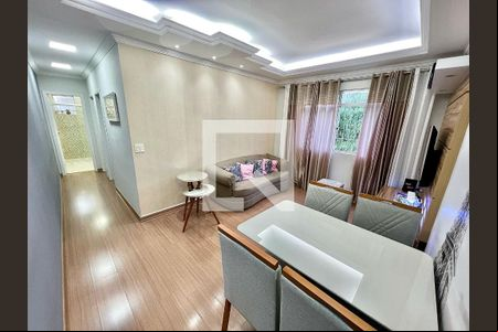Sala de apartamento à venda com 2 quartos, 60m² em Manacás, Belo Horizonte