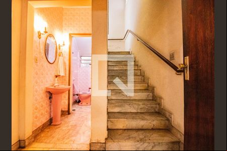 Lavabo - Escada de casa à venda com 5 quartos, 379m² em Indianópolis, São Paulo