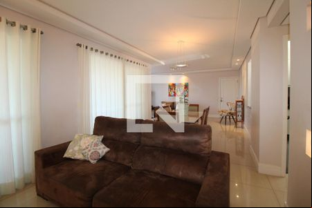 Sala de apartamento à venda com 3 quartos, 134m² em Loteamento Residencial Vila Bella, Campinas