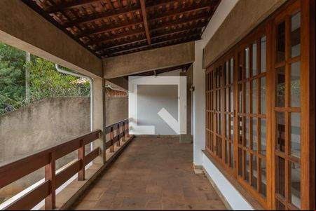 Varanda da Sala de casa de condomínio à venda com 5 quartos, 700m² em Parque Nova Campinas, Campinas
