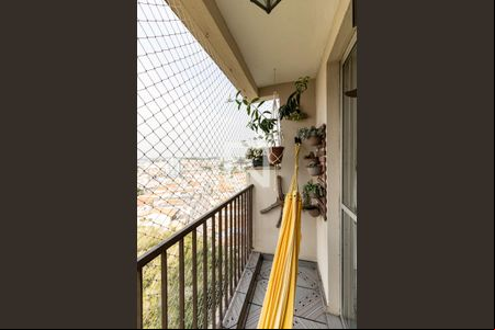 Varanda da Sala de apartamento à venda com 3 quartos, 71m² em São João Clímaco, São Paulo