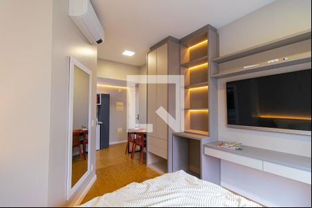 Studio de kitnet/studio para alugar com 1 quarto, 25m² em Centro, São Paulo