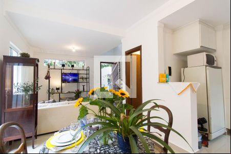 Sala de jantar de casa de condomínio para alugar com 2 quartos, 90m² em Jardim Europa, Sorocaba