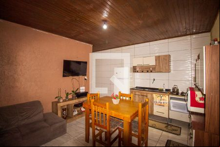 Sala/Cozinha de casa à venda com 2 quartos, 40m² em Campo Novo, Porto Alegre
