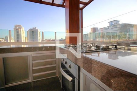 Área gourmet de apartamento à venda com 4 quartos, 210m² em Palmares , Belo Horizonte