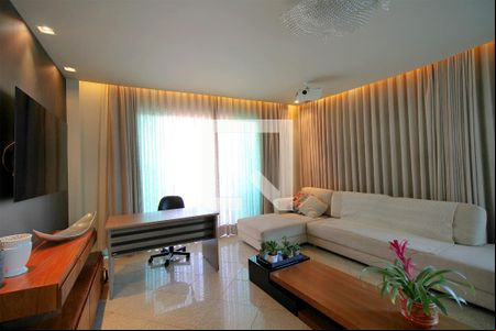 Sala de estar de apartamento à venda com 4 quartos, 210m² em Palmares , Belo Horizonte