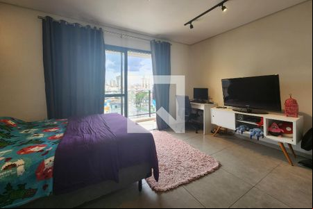 Sala/Quarto de kitnet/studio para alugar com 1 quarto, 42m² em Santa Paula, São Caetano do Sul