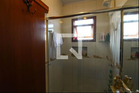 Banheiro da Suíte de casa à venda com 4 quartos, 147m² em São José, Canoas