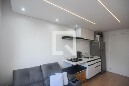Sala de apartamento à venda com 1 quarto, 24m² em Paraíso do Morumbi, São Paulo