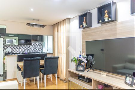 Sala de apartamento à venda com 2 quartos, 52m² em Ferrazópolis, São Bernardo do Campo