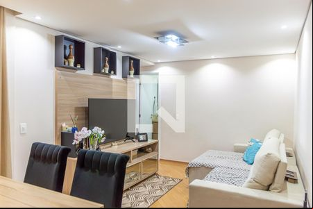 Sala de apartamento à venda com 2 quartos, 52m² em Ferrazópolis, São Bernardo do Campo