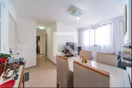 Sala de apartamento para alugar com 2 quartos, 50m² em Parque São Vicente, Santo André