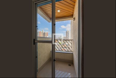 Varanda da Sala de apartamento à venda com 2 quartos, 50m² em Jardim Bela Vista, Santo André