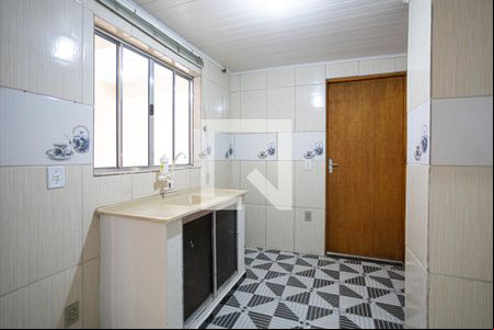 Cozinha de casa para alugar com 1 quarto, 22m² em Santo Antônio, Osasco