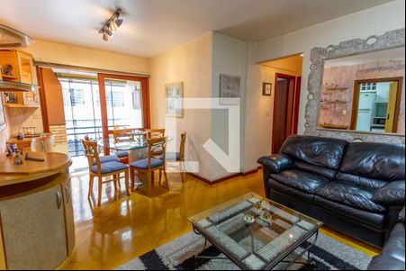 Sala  de apartamento para alugar com 2 quartos, 84m² em Vila Rosa, Novo Hamburgo