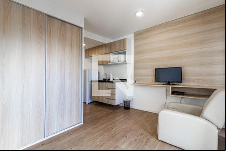 Studio de kitnet/studio para alugar com 1 quarto, 26m² em Indianópolis, São Paulo
