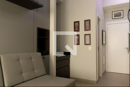 Sala - Quarto de apartamento para alugar com 1 quarto, 25m² em Vila Madalena, São Paulo